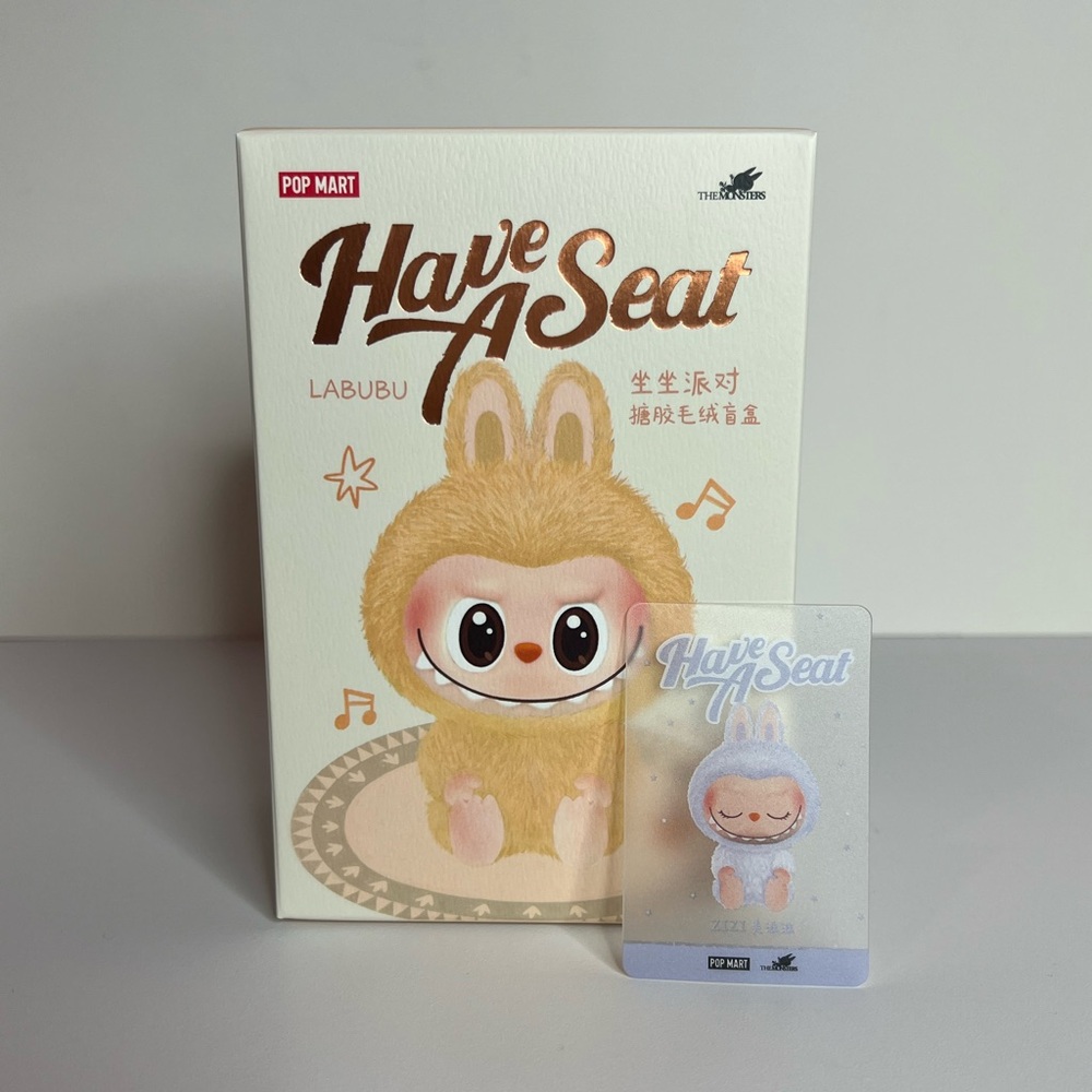 Labubu Have a Seat Zizi